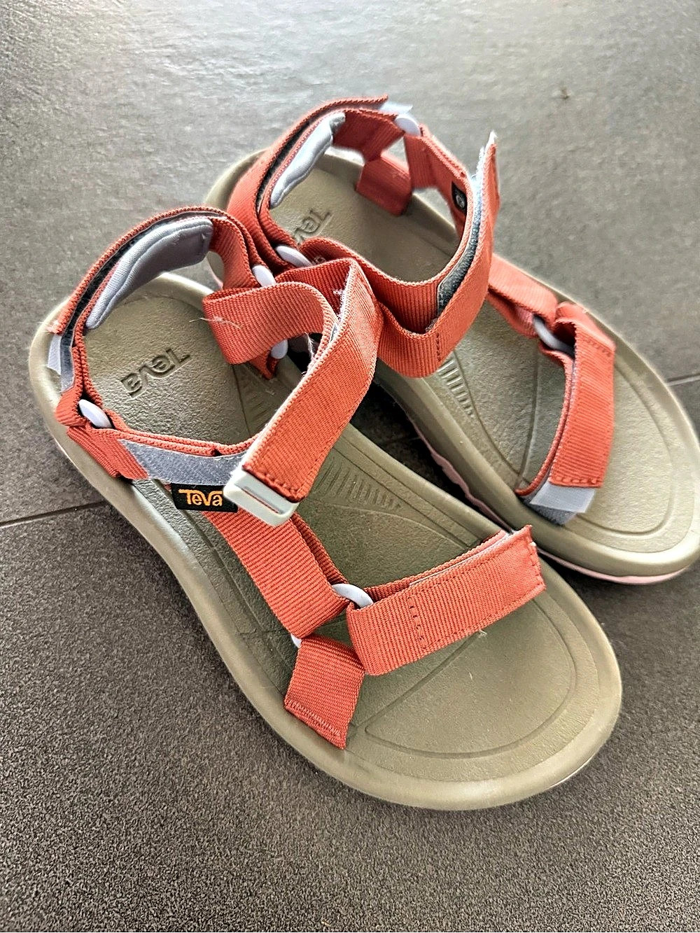 Teva Original Universal Women's Sandals Orange & Green US 6